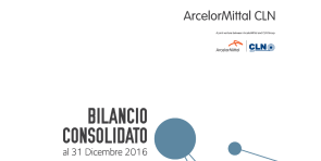 ArcelorMittal CLN | Bilancio consolidato | 2016